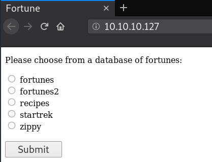 Select a Fortune